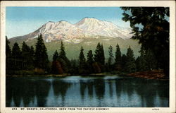 Mt. Shasta, California, Seen from the Pacific Highway Postcard