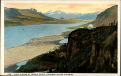 Vista House at Crown Point Postcard