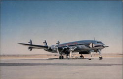 Flying Tiger Line: Lockheed Constellation Denver, CO Postcard Postcard