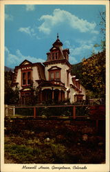 Maxwell House Georgetown, CO Postcard Postcard