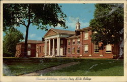 Clement Building, Austin Peay State College Clarksville, TN Postcard Postcard