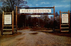 Old Fort Loudon Postcard