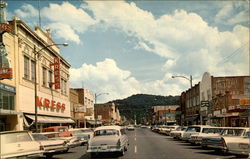 Downtown Elk Avenue Elizabethton, TN Postcard Postcard