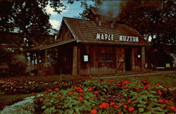 The Sugar house & Maple Museum Postcard