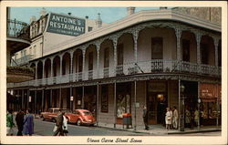 Vieux Carre Street Scene New Orleans, LA Postcard Postcard