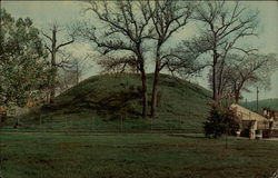 Prehistoric Indian Mound South Charleston, WV Postcard Postcard