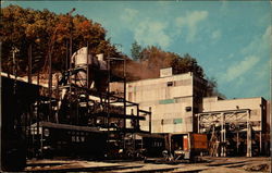 Modern Coal Mine Tipple Postcard