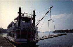 Steamwheeler to Blennerhassett Island Parkersburg, WV Postcard Postcard