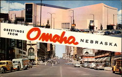 Greetings From Omaha, NE Postcard Postcard