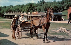 Carson City and Indian Village Catskill, NY Postcard Postcard