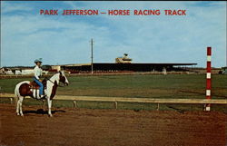 Park Jefferson -- Horse Racing Track Sioux City, IA Postcard Postcard