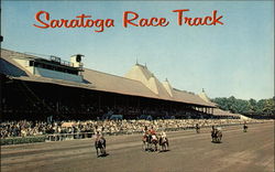 Saratoga Race Track Saratoga Springs, NY Postcard Postcard