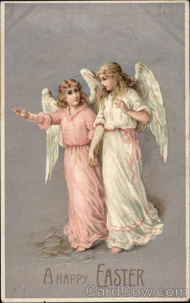 Two Girl Angels With Angels