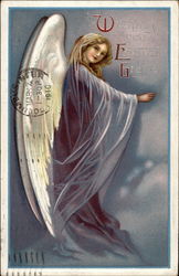 Easterly Angel With Angels Postcard Postcard