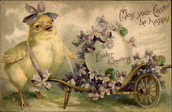 May your Easter be Happy Easter Greeting Postcard