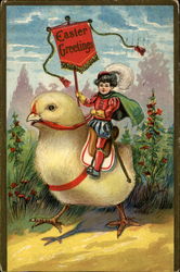 Riding the Big Chick Postcard