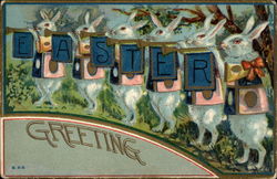 Easter Greeting Postcard