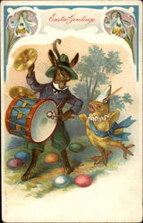 An Easter Parade Postcard