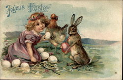 Joyous Easter Postcard