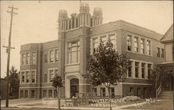 West Pittston High School Pennsylvania Postcard Postcard