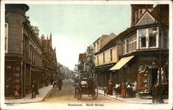 West Street Horsham, England Sussex Postcard Postcard