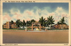 The Central Schools Postcard