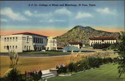 College of Mines and Metallurgy Postcard