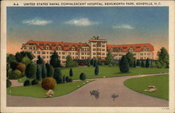 United States Naval Convalescent Hospital Kenilworth Park Asheville, NC Postcard Postcard