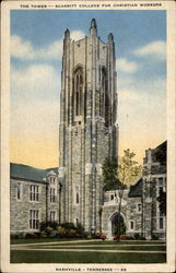 The Tower -- Scarritt College for Christian Workers Postcard