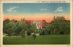 Pardee Hall, Milligan College Elizabethton, TN Postcard Postcard