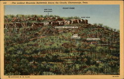 The Lookout Mountain Battlefield Above the Clouds Postcard