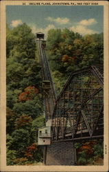 Incline Plane Johnstown, PA Postcard Postcard