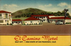 El Camino Motel Postcard