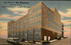 New Home of the Oregonian, Pacific Northwest's Largest Newspaper Portland, OR Postcard Postcard