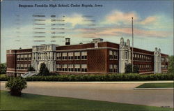 Benjamin Franklin High School Postcard