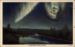 Northern Lights Postcard