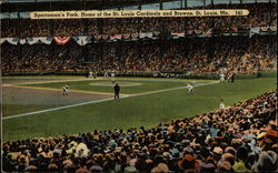 Sportsman's Park, Home of the St. Louis Cardinals and Browns Missouri Postcard Postcard