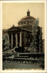 Earl Hall-Columbia University New York New York City, NY Postcard Postcard