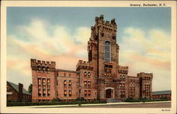 Armory Rochester, NY Postcard Postcard