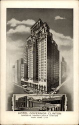 Hotel Governor Clinton New York, NY Postcard Postcard