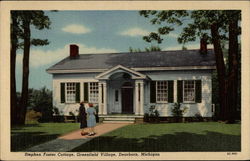 Stephen Foster Cottage Greenfield Village Postcard