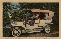 Mannheim Benz--1905-0909, the Henry Ford Museum and Greenfield Village Postcard