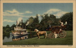 Suwanee, Greenfield Village Postcard