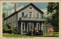 Menlo Park, Greenfield Village Postcard