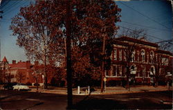 Huntingburg Public School Buildings Postcard