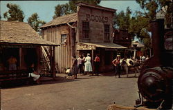 Goldie's Place at Knott's Berry Farm Postcard