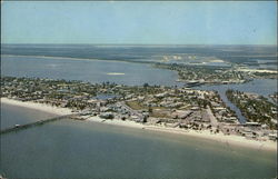 World Famous Ft. Myers Beach and Resort Area Postcard