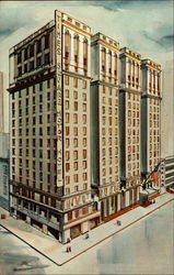 Times Square Motor Hotel New York, NY Postcard Postcard