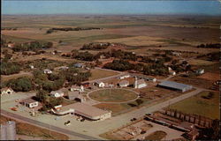 View of Farming Community Postcard