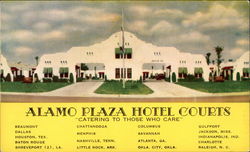 Alamo Plaza Hotel Court Hotels Postcard Postcard